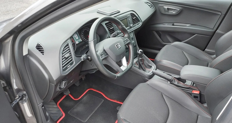 Seat Leon cena 34900 przebieg: 328700, rok produkcji 2015 z Warszawa małe 154